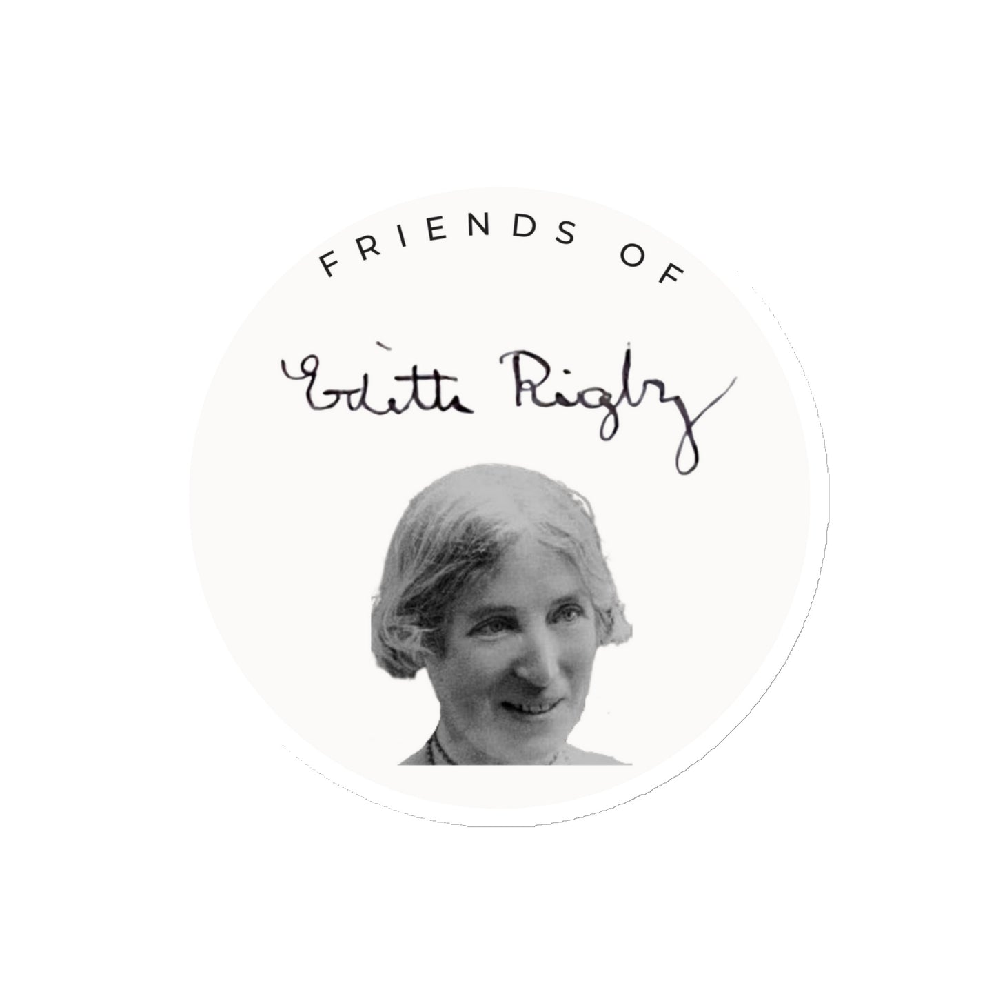 Friends of Edith Rigby Official Logo Magnet