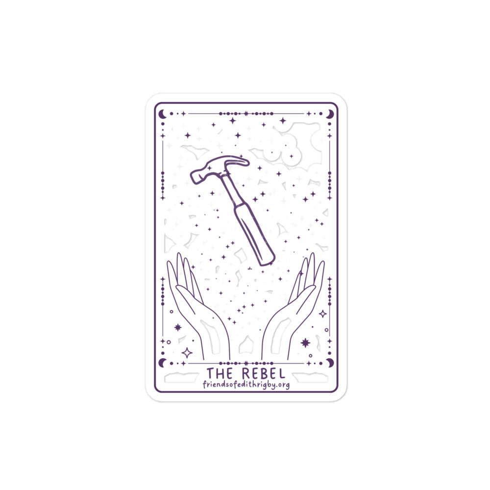 The Rebel | Suffragette Tarot Sticker