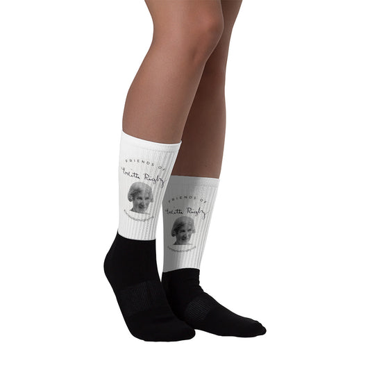Friends of Edith Rigby Official Logo Socks