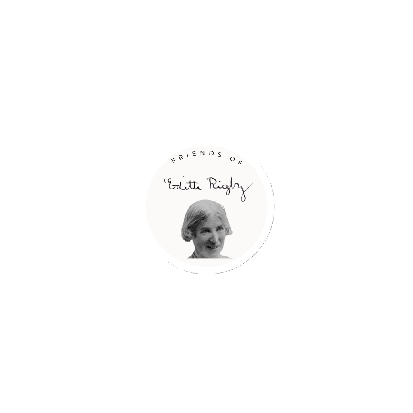 Friends of Edith Rigby Official Logo Magnet