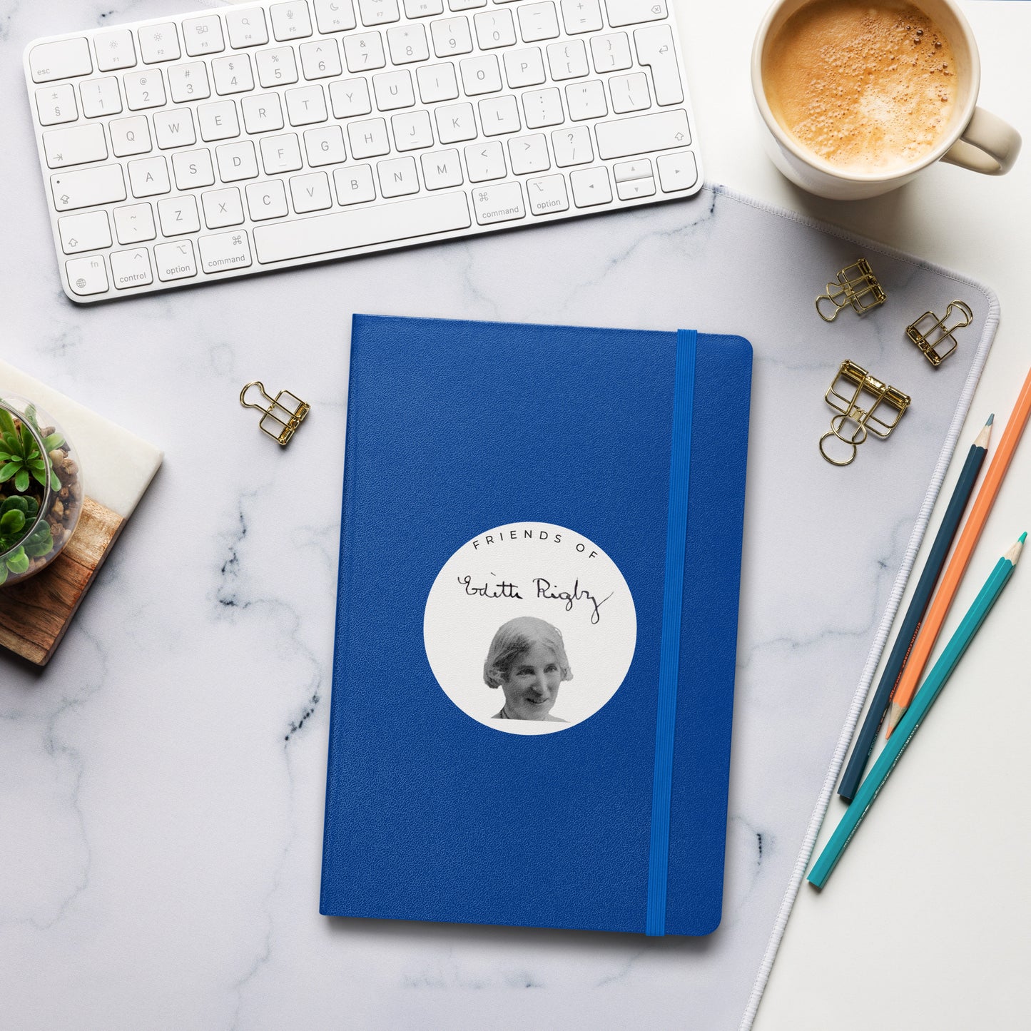 Friends of Edith Rigby | Hardcover Bound Notebook