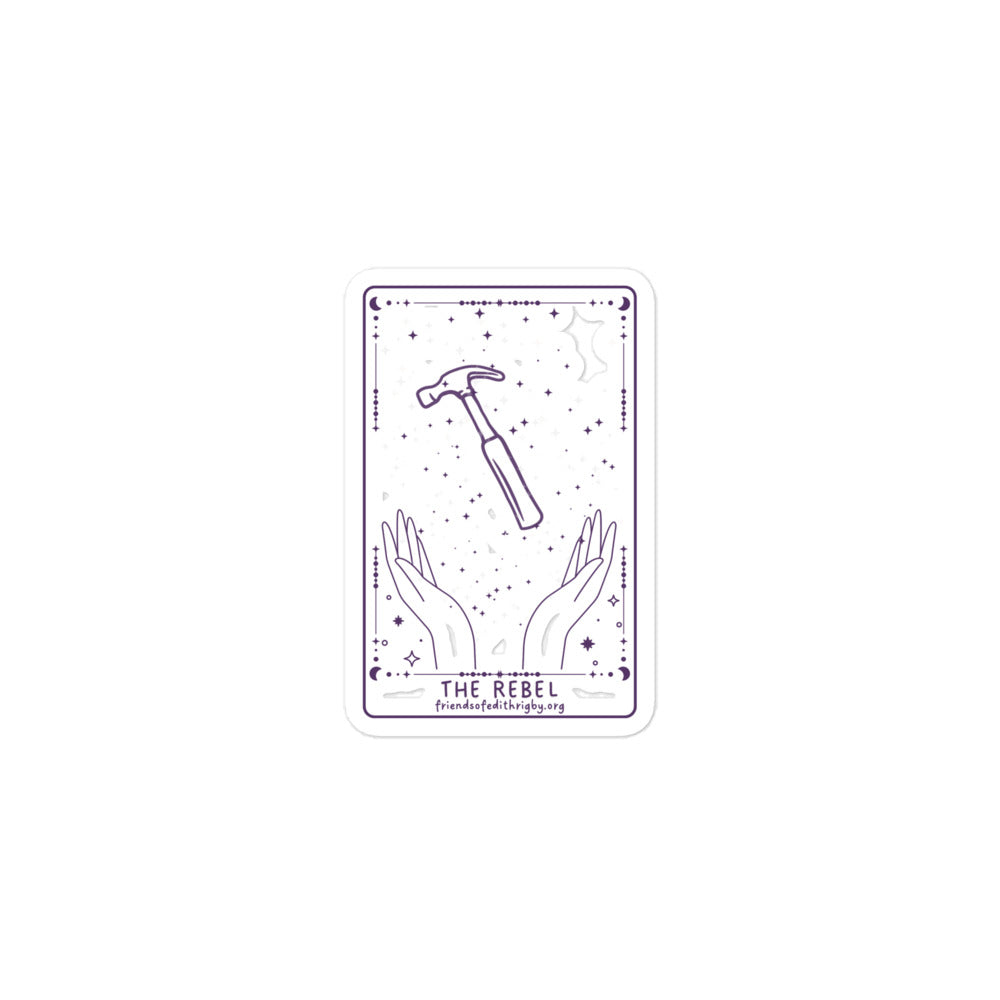 The Rebel | Suffragette Tarot Sticker
