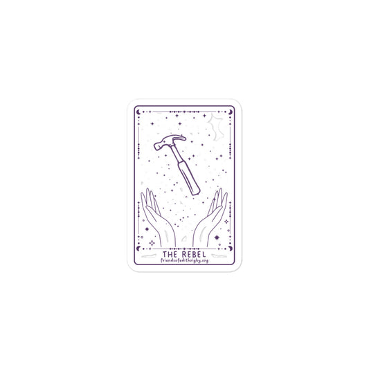 The Rebel | Suffragette Tarot Sticker