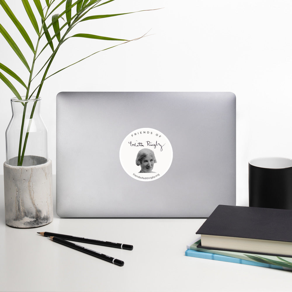 Friends of Edith Rigby Logo Sticker
