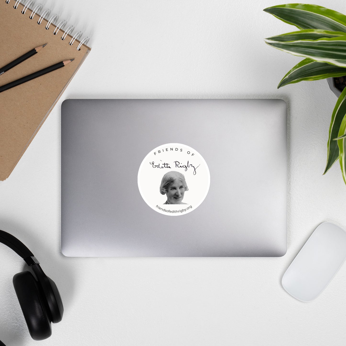 Friends of Edith Rigby Logo Sticker